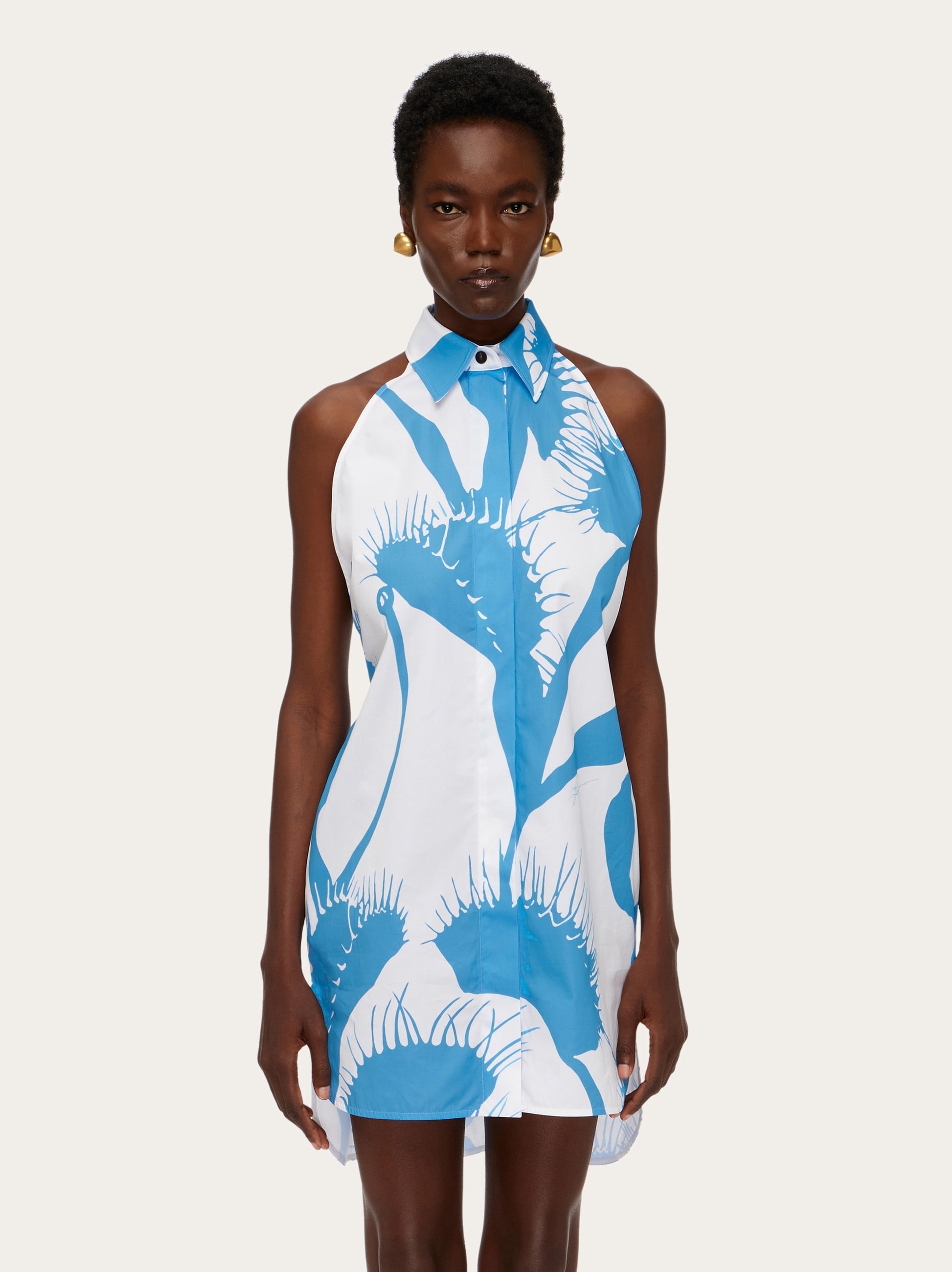 Venus print mini dress - 2