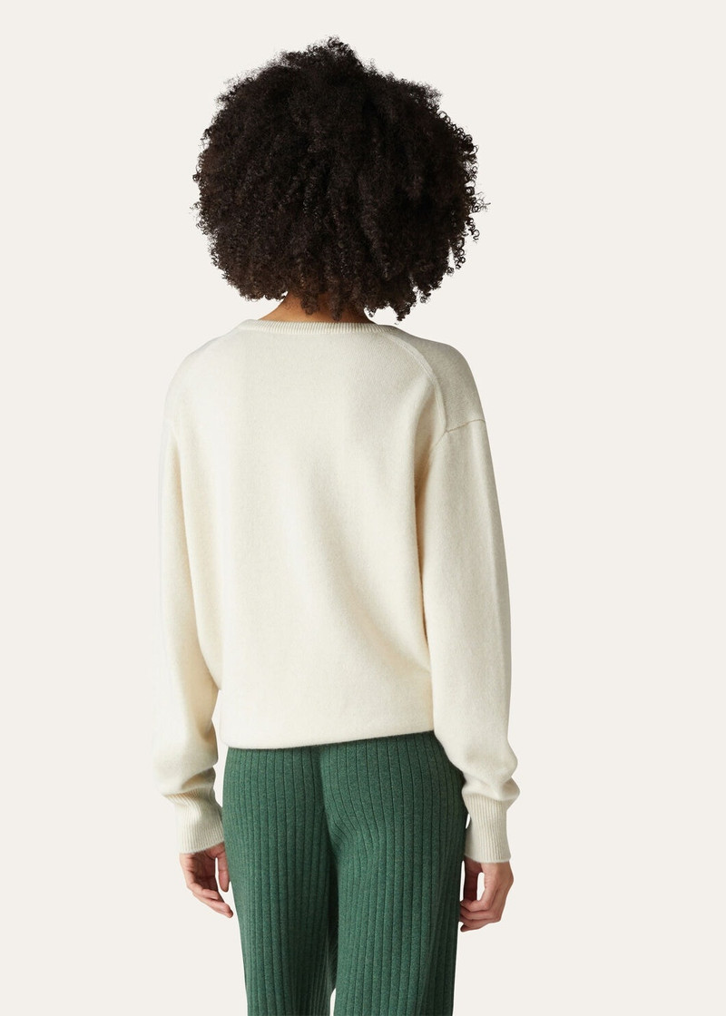 Loro V-Neck Sweater 4