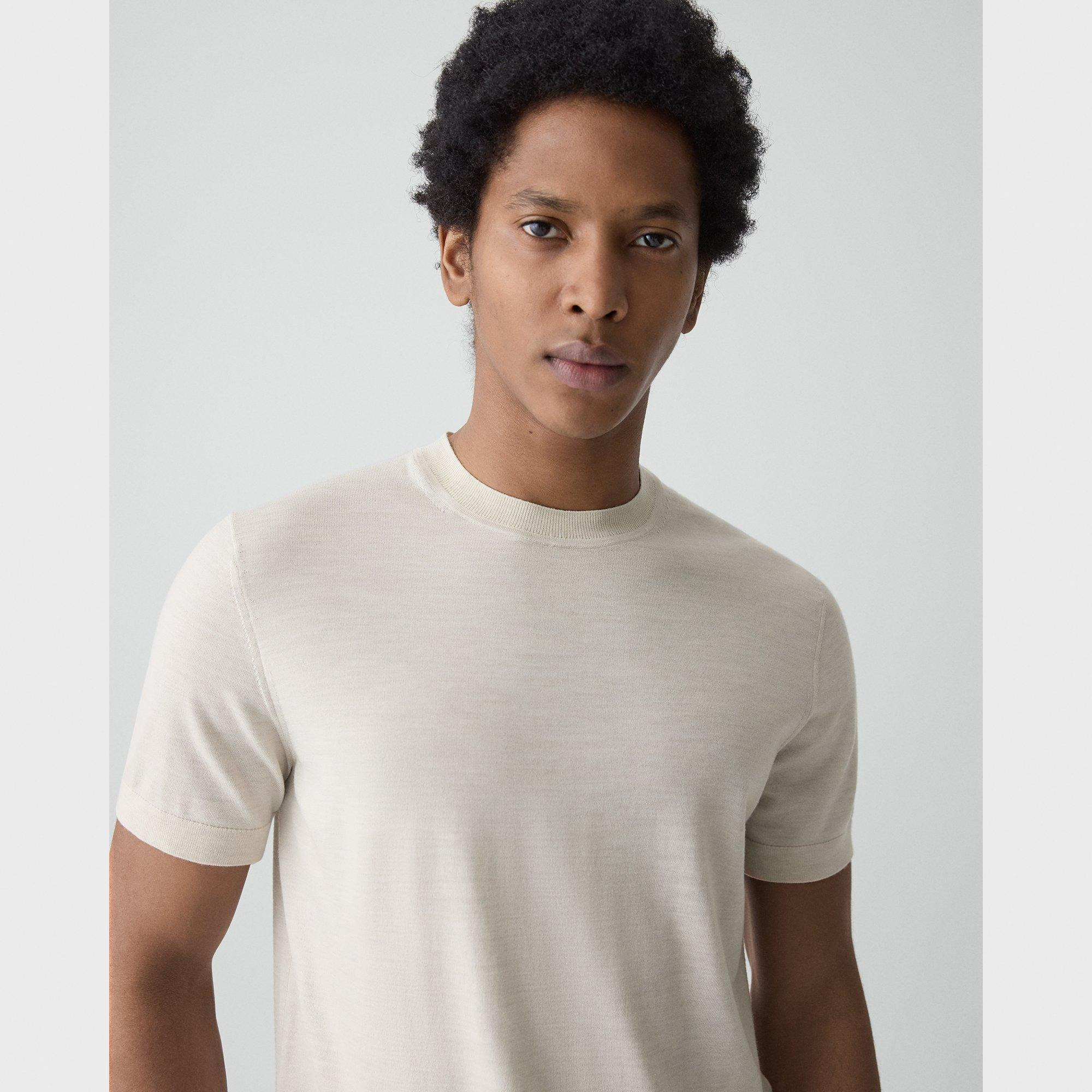 Soris Tee in Regal Wool - 5