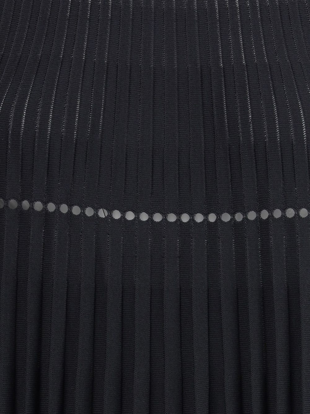 pointelle pleats dress - 4