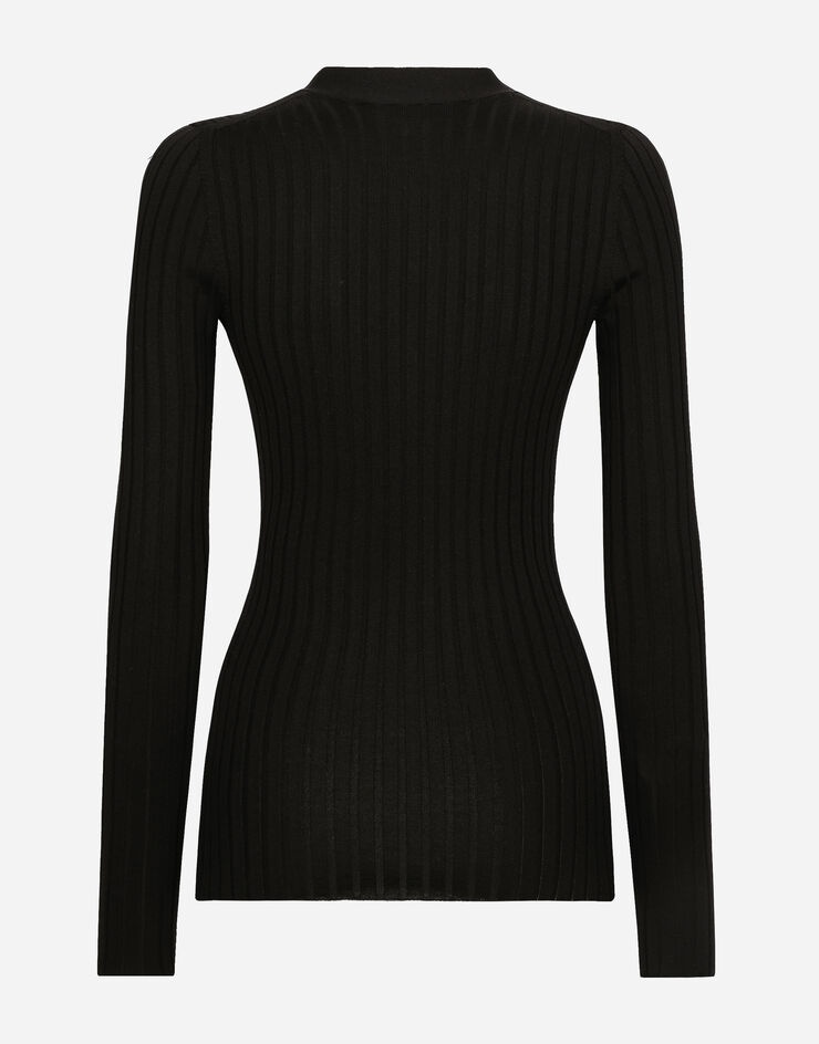 Wool flat-rib sweater - 2