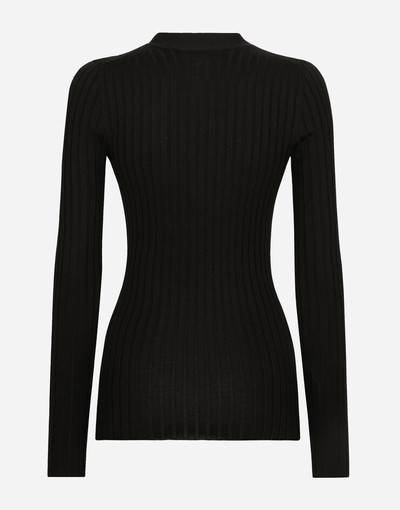 Dolce & Gabbana Wool flat-rib sweater outlook