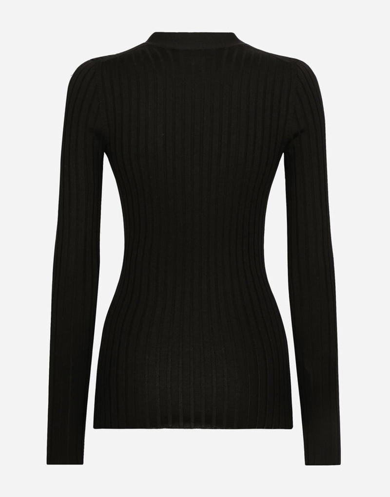 Dolce & Gabbana Wool flat-rib sweater outlook