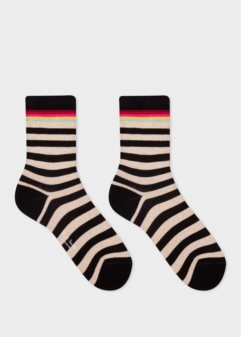 Paul Smith Glitter Stripe Socks outlook