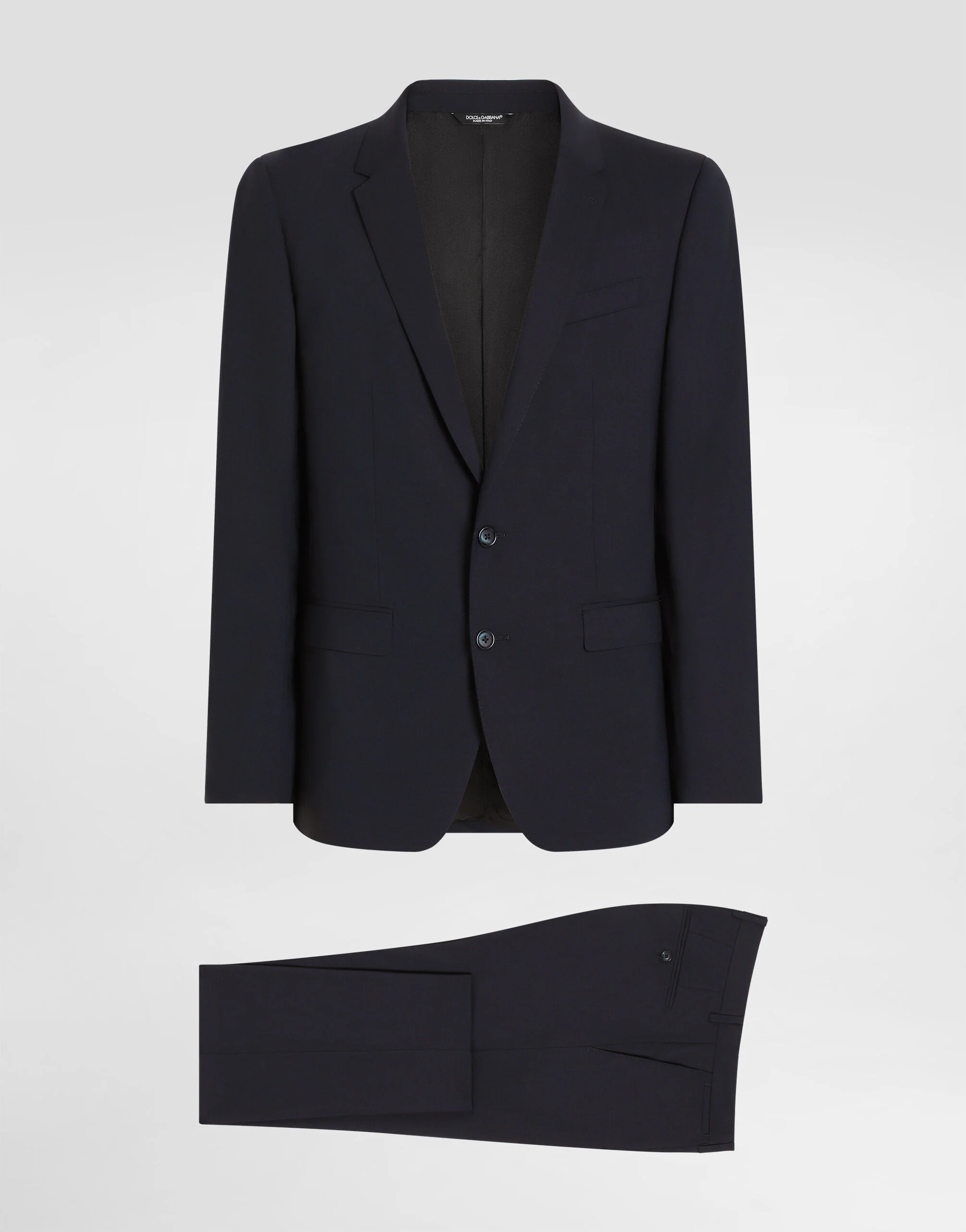 Stretch wool Martini-fit suit - 1
