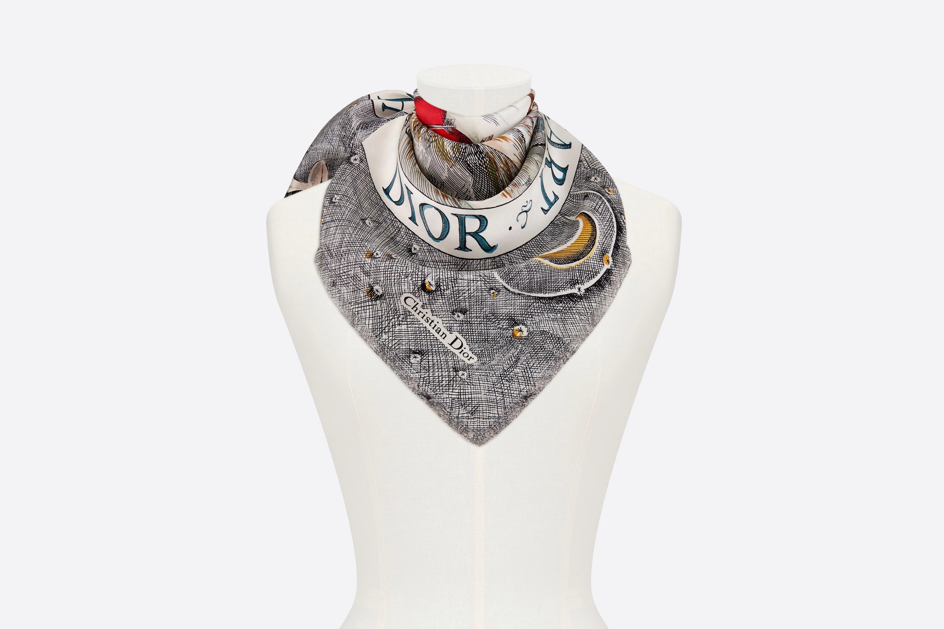 Brutal Journey of the Heart' Square Scarf - 2