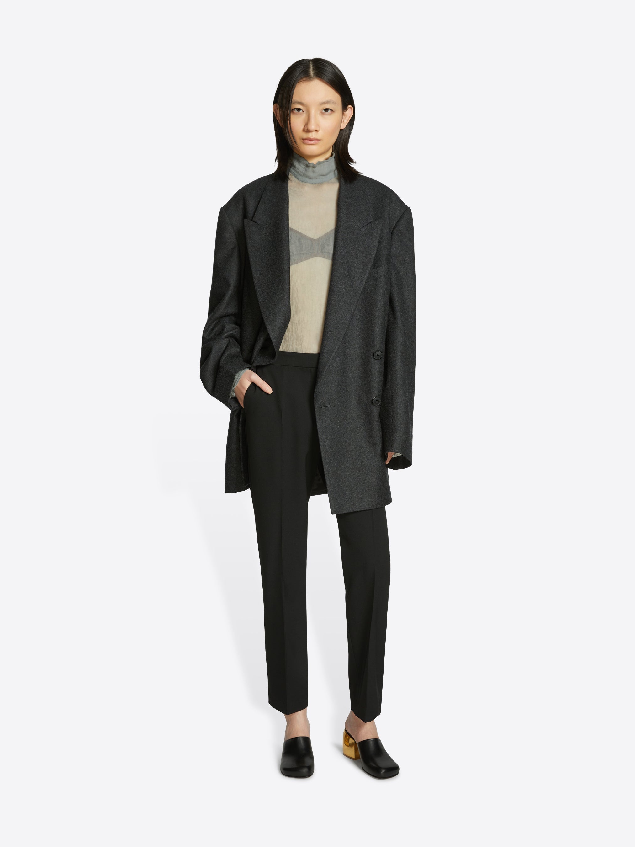 LEATHER MULES - 5