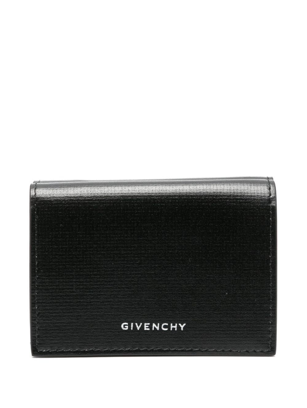 leather tri-fold wallet - 1