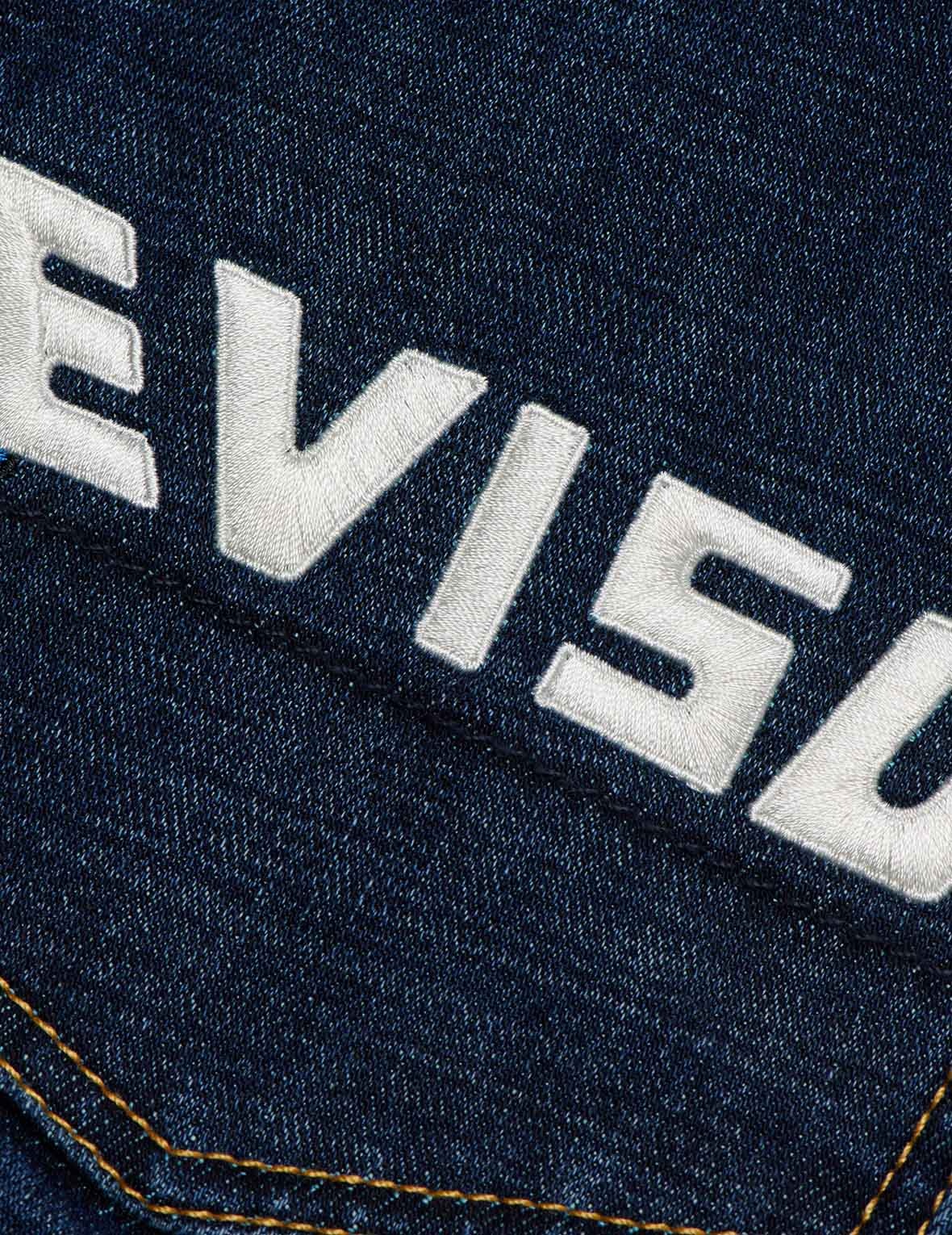 DARUMA AND LOGO CROPPED SLIM STRAIGHT FIT JEANS #2010 - 9