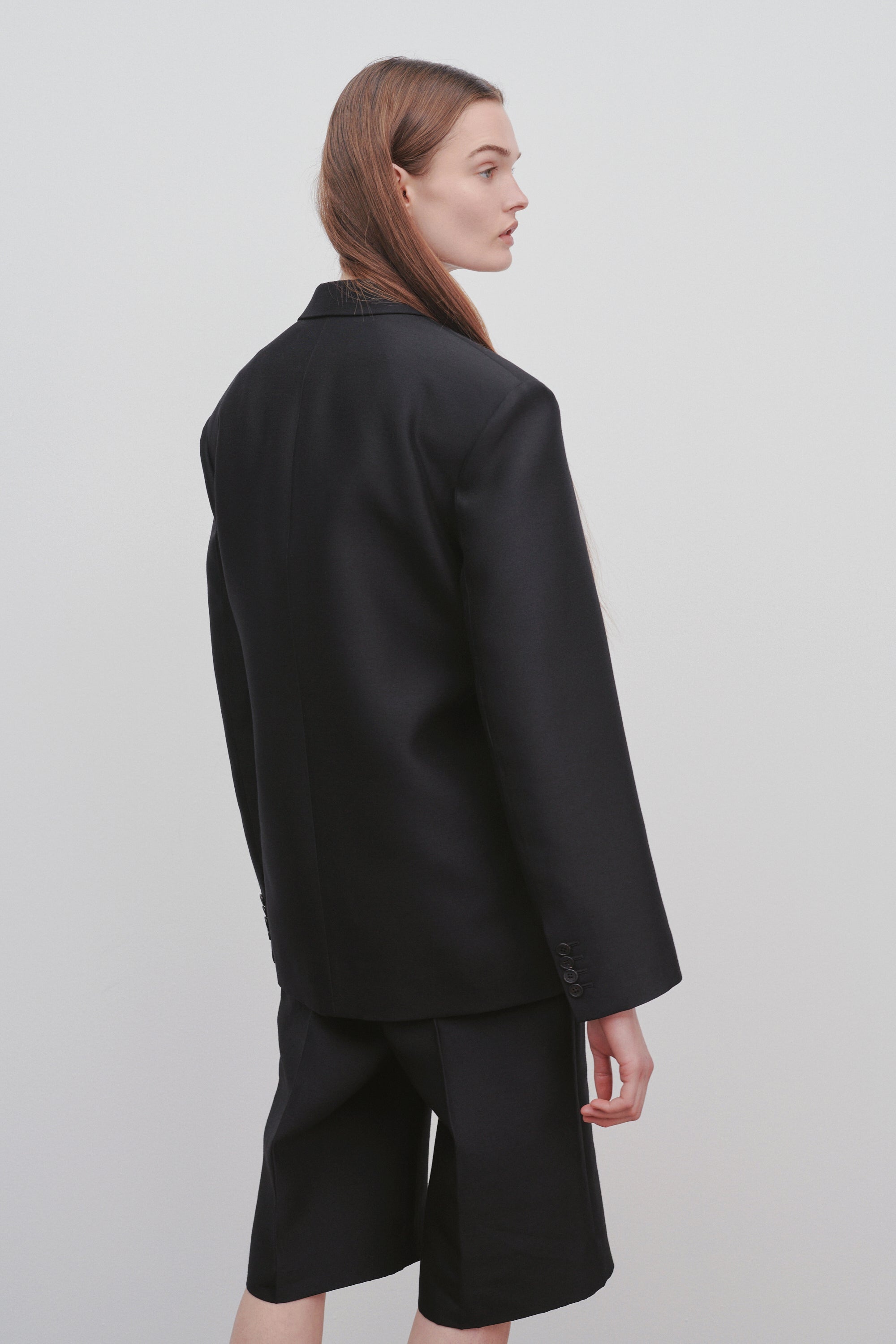 The Row Cosima Jacket in Wool and Silk | REVERSIBLE