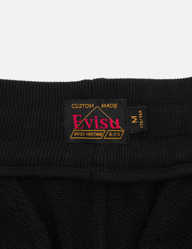 Kamon and Evisu Foil Print Straight Fit Sweatpants 7