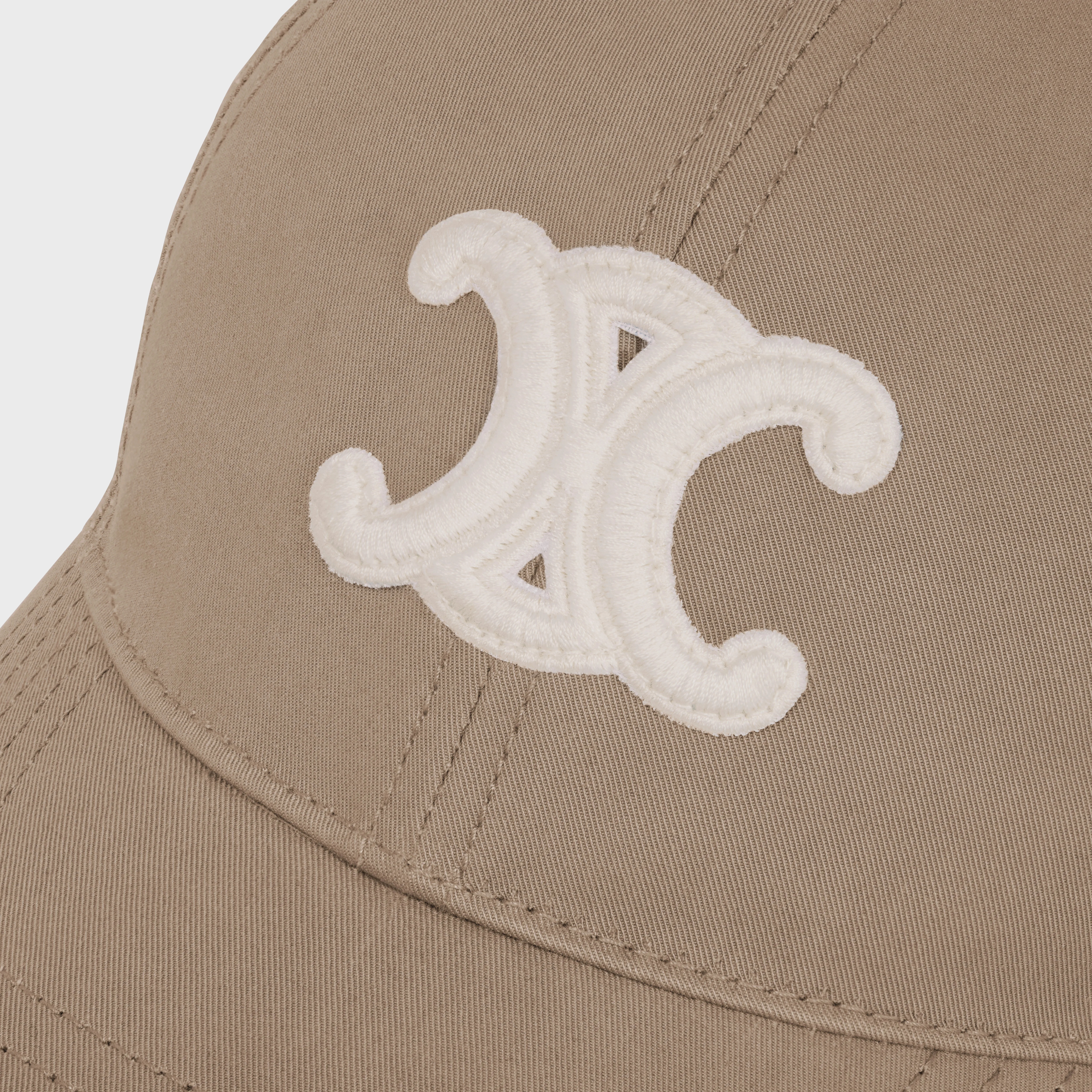 triomphe baseball cap in cotton - 5