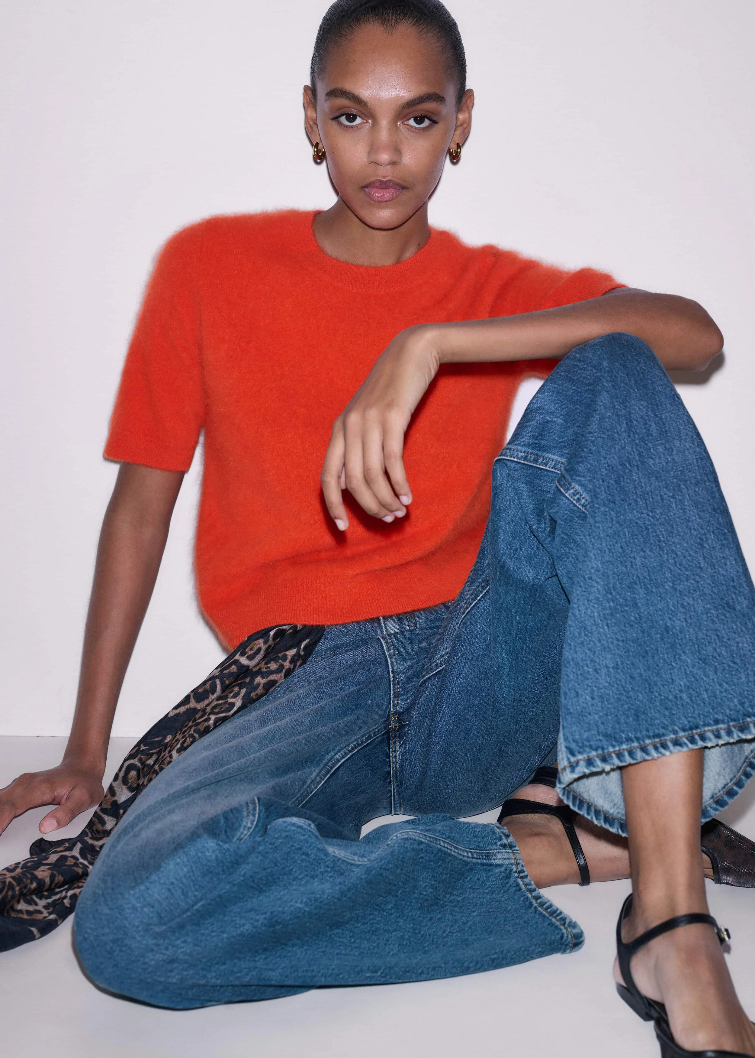 Straight Knit Tee - 1