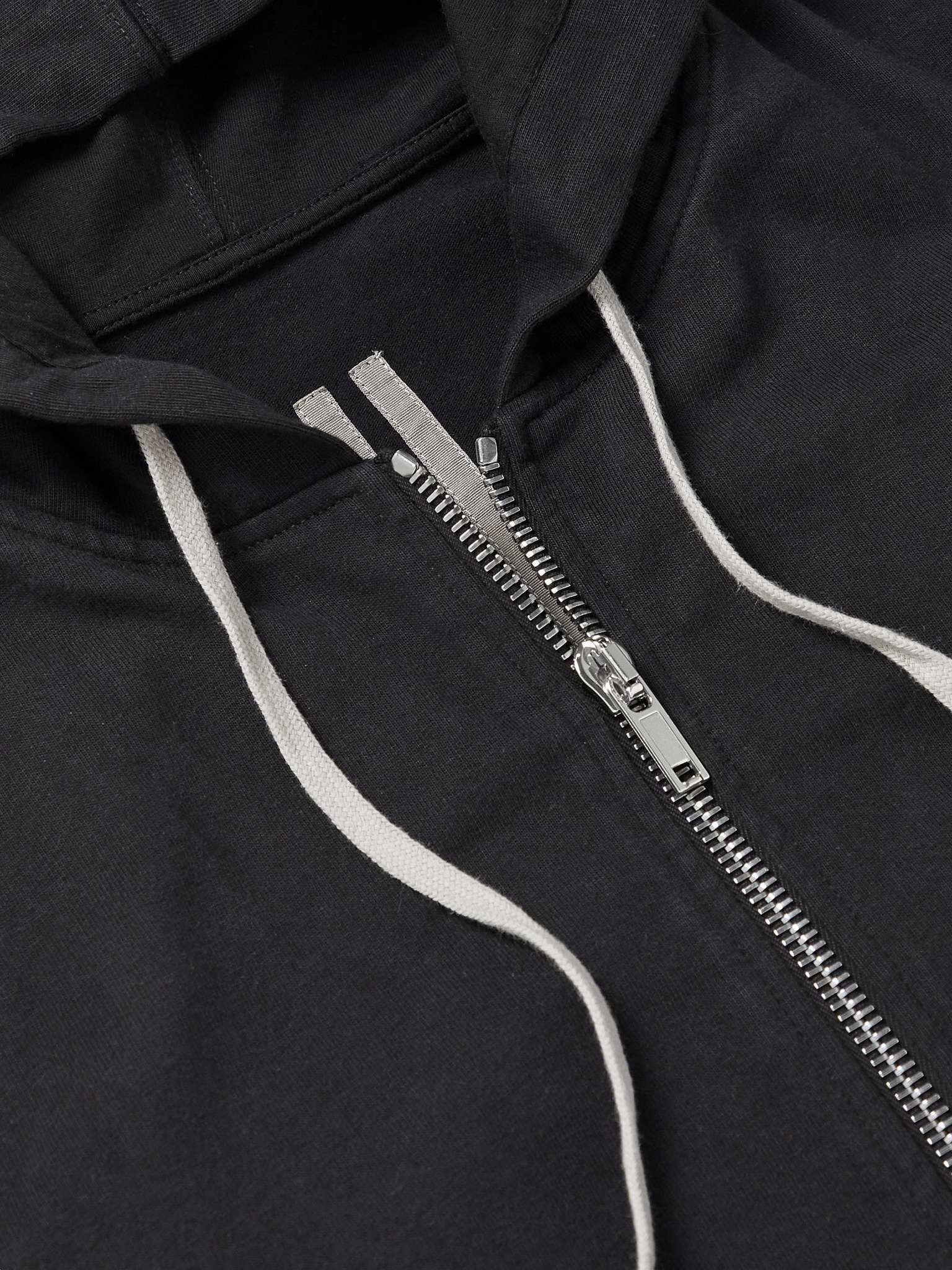 Jason's Printed Cotton-Jersey Zip-Up Hoodie - 5
