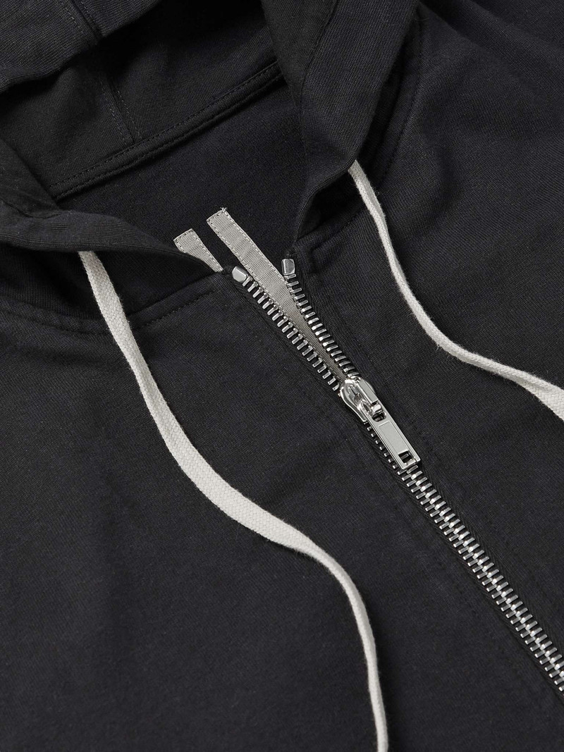Jason's Printed Cotton-Jersey Zip-Up Hoodie 5