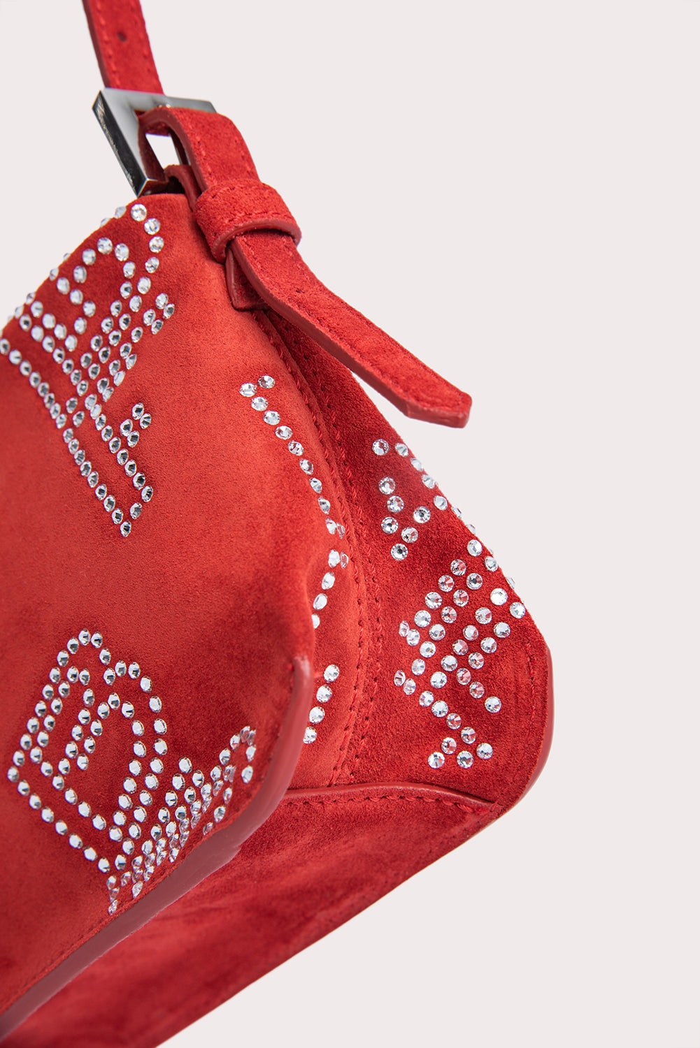 Dulce Pomodoro Suede and Crystals - 4