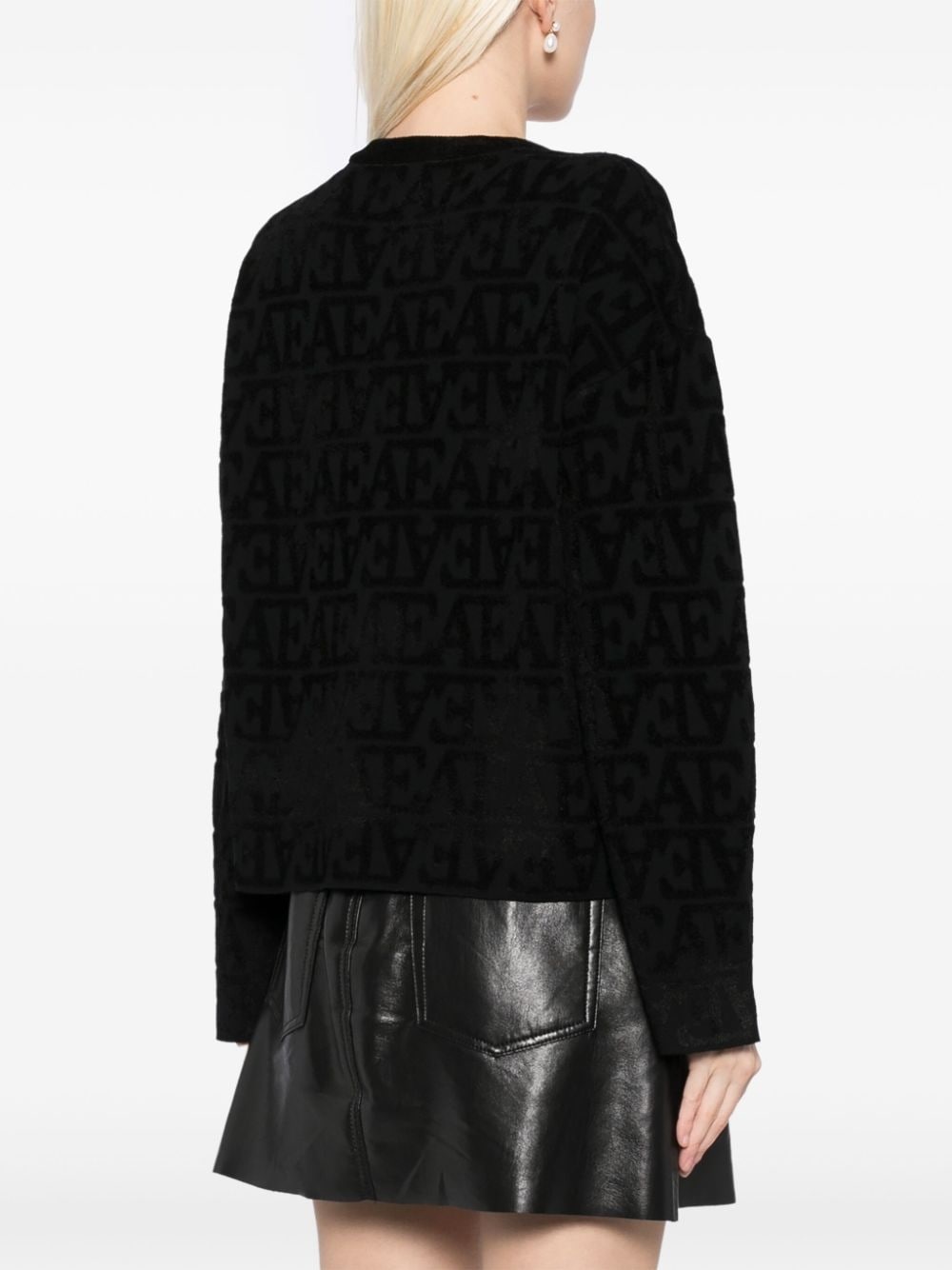 logo pattern jumper - 4