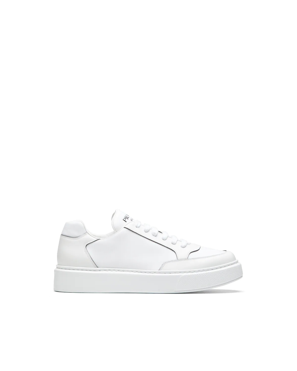 Prada Macro leather and nylon sneakers - 2