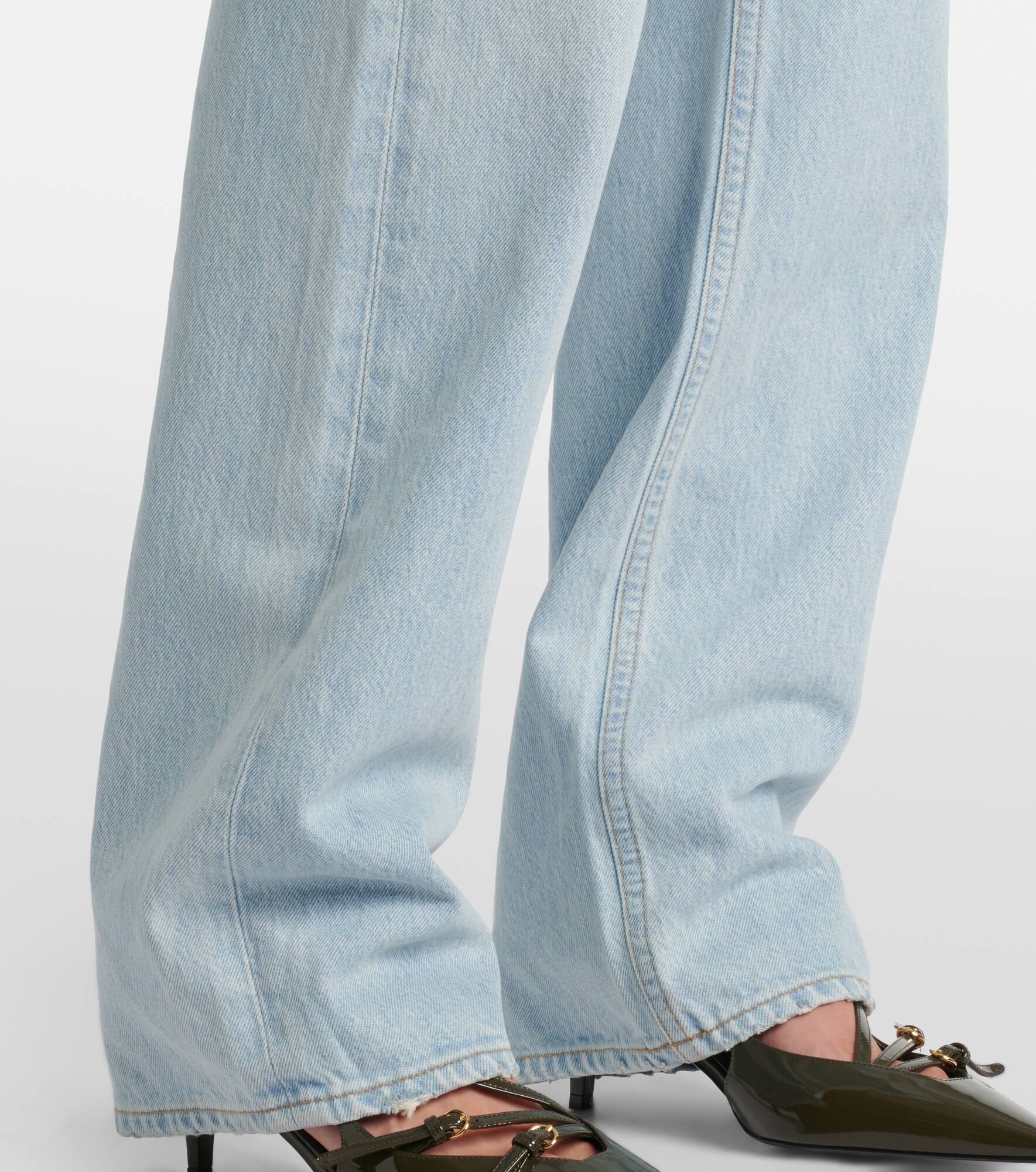 Kelly high-rise straight jeans - 5
