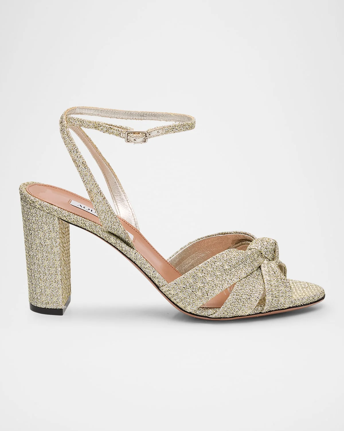 Honeycomb Nina Knot Ankle-Strap Sandals - 1