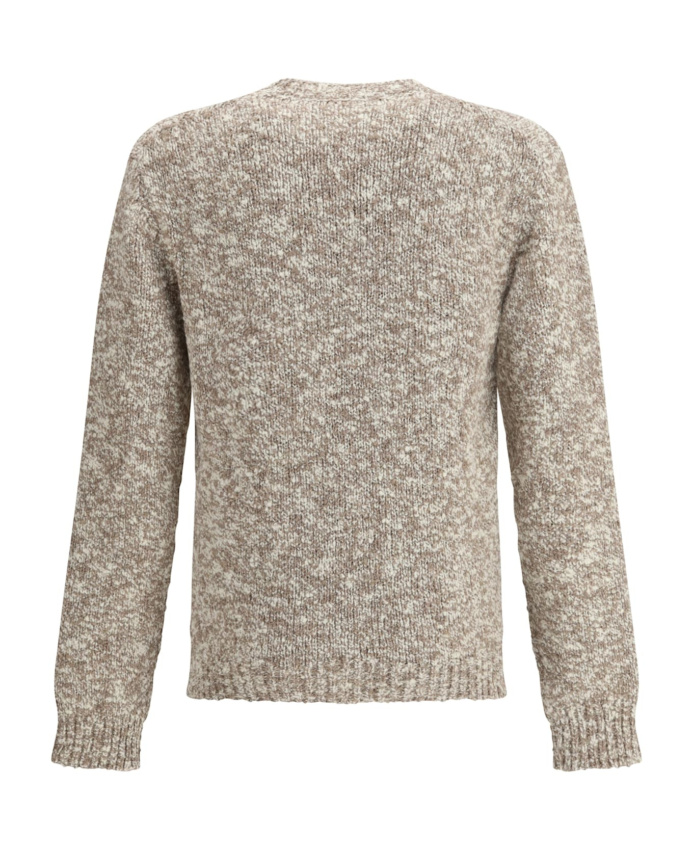 Shaved Wool Crew Neck Sweater - 2
