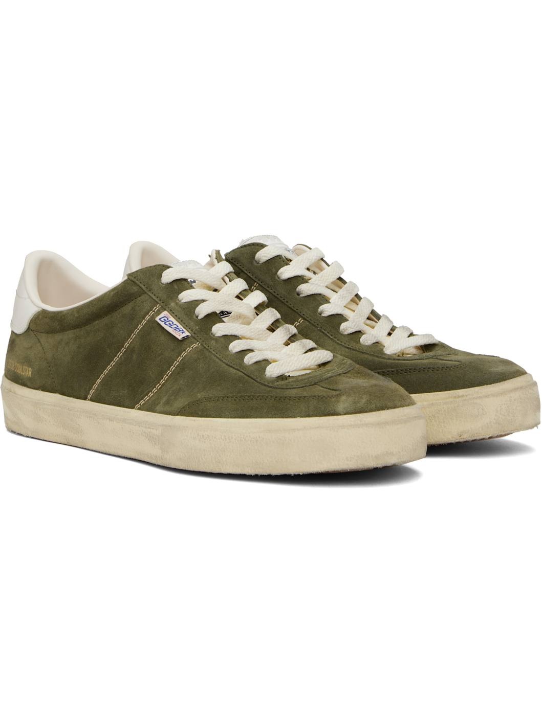 Khaki Soul Star Sneakers - 4