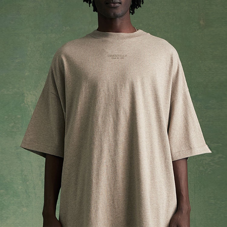 Fear of God Essentials FW23 Tee 'Core Heather' 125BT232004F - 5