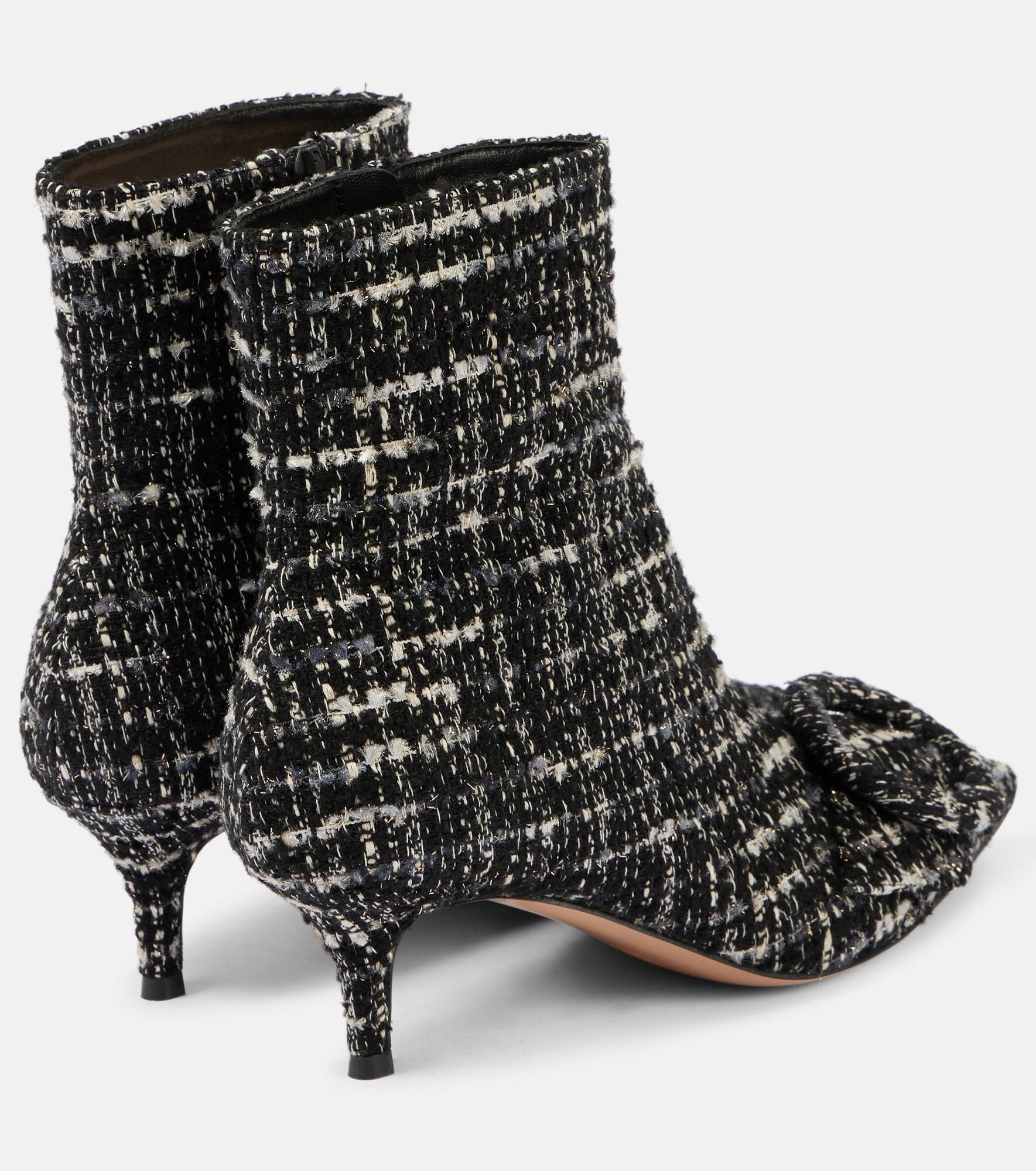 Tweed ankle boots - 3
