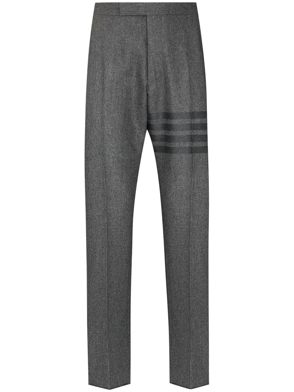 tonal 4-Bar flannel trousers - 1