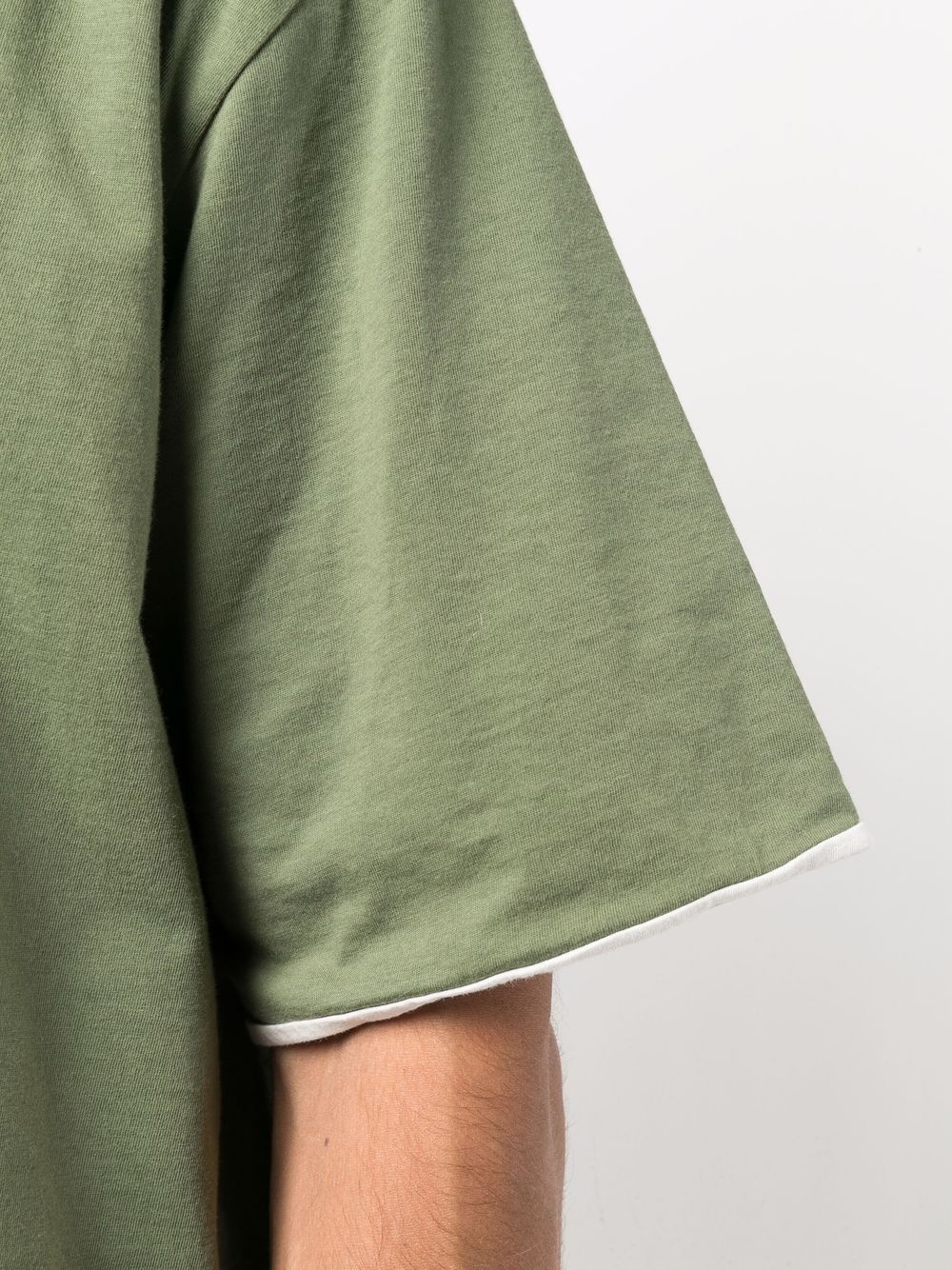 reversible crew-neck short-sleeve T-shirt - 5