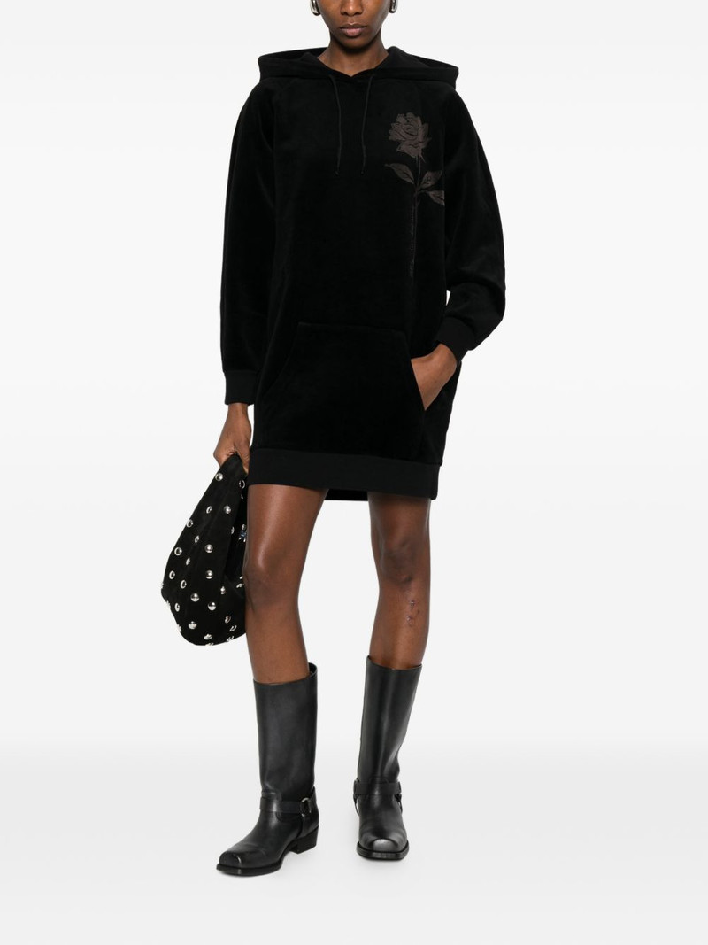 Golden Goose rose hooded mini dress outlook