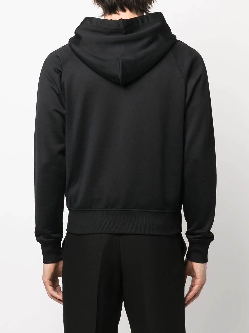 front zip fastening hoodie - 4