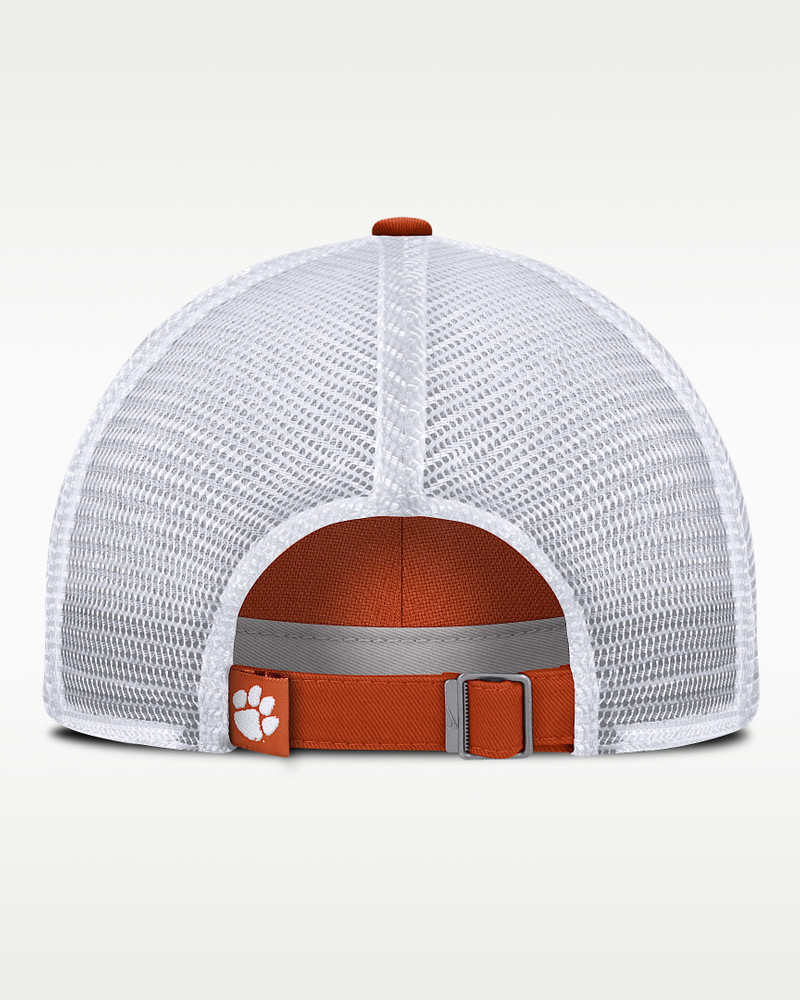 Nike Clemson On-Field Club Gameday Men's Nike College Trucker Adjustable Hat outlook