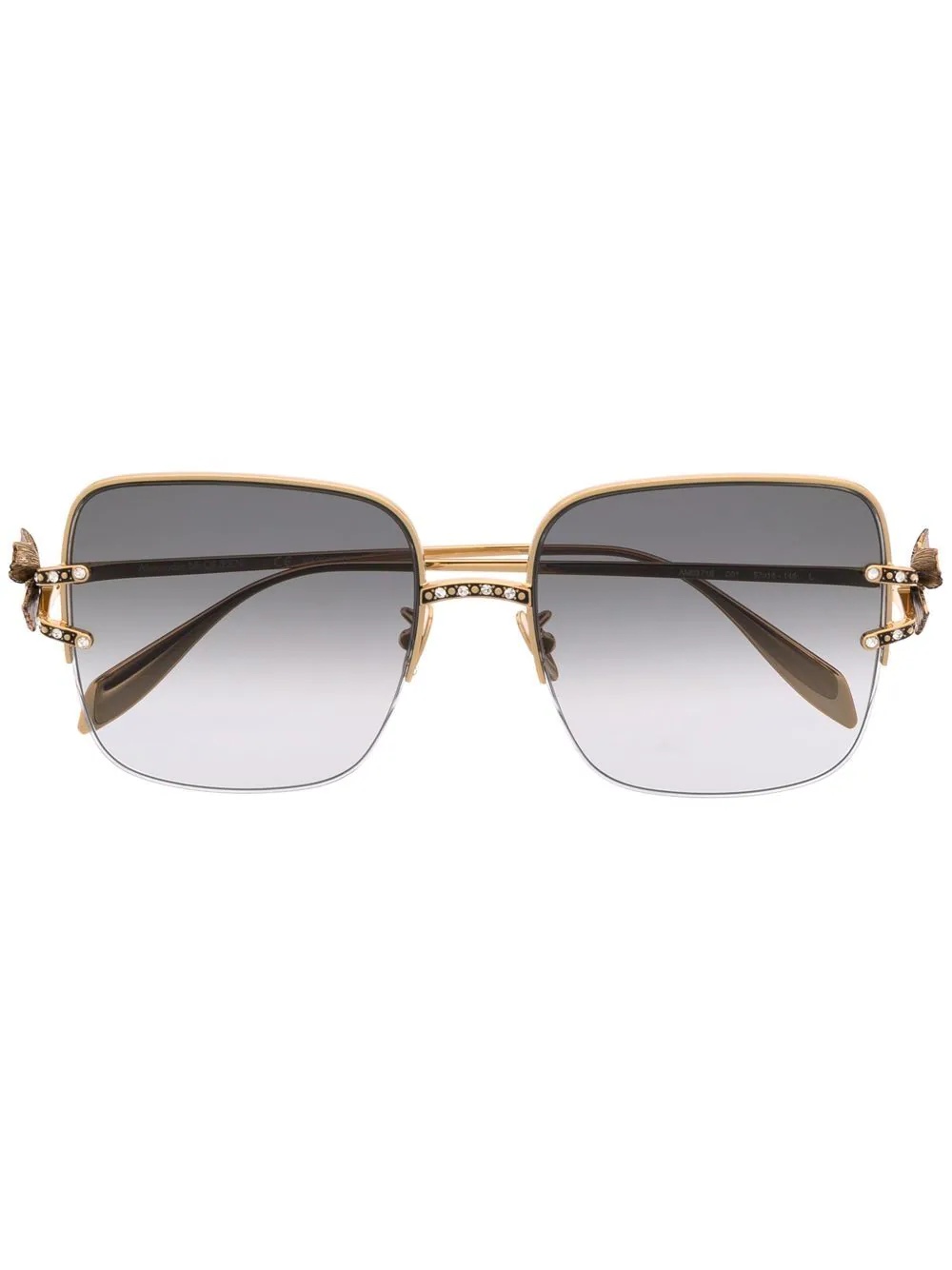 oversize square-frame sunglasses - 1