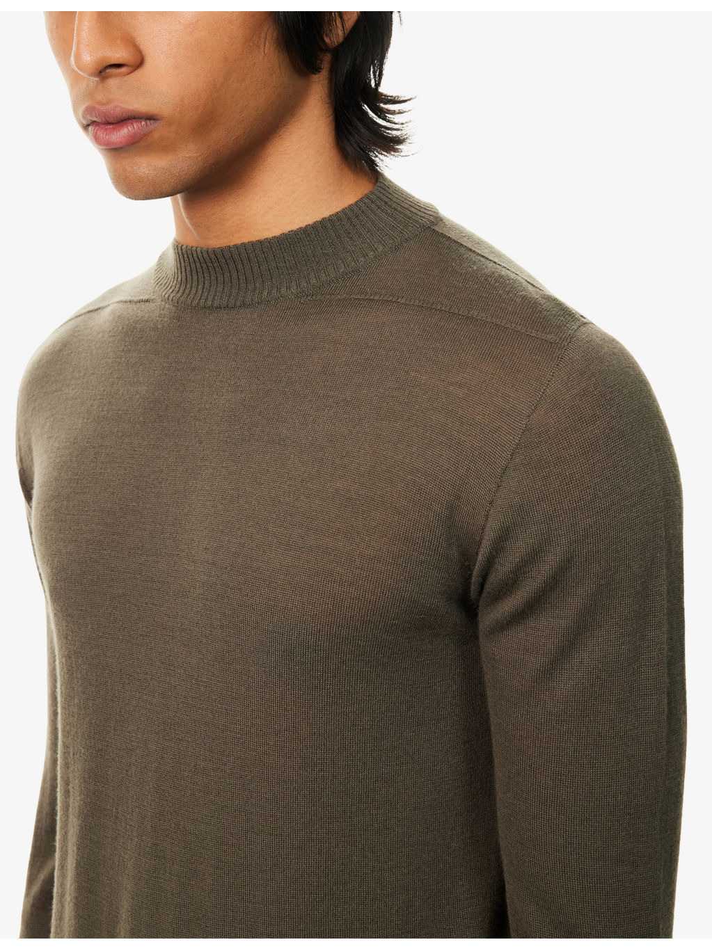 Level Crewneck Wool Jumper - 5