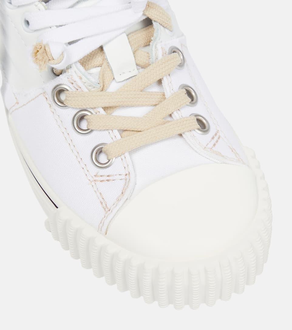 Leather sneakers - 6