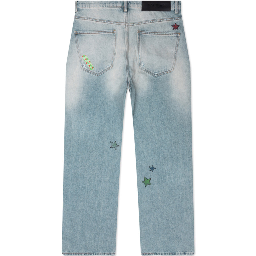 BANDAID BAGGY JEANS - LIGHT WASHED - 2