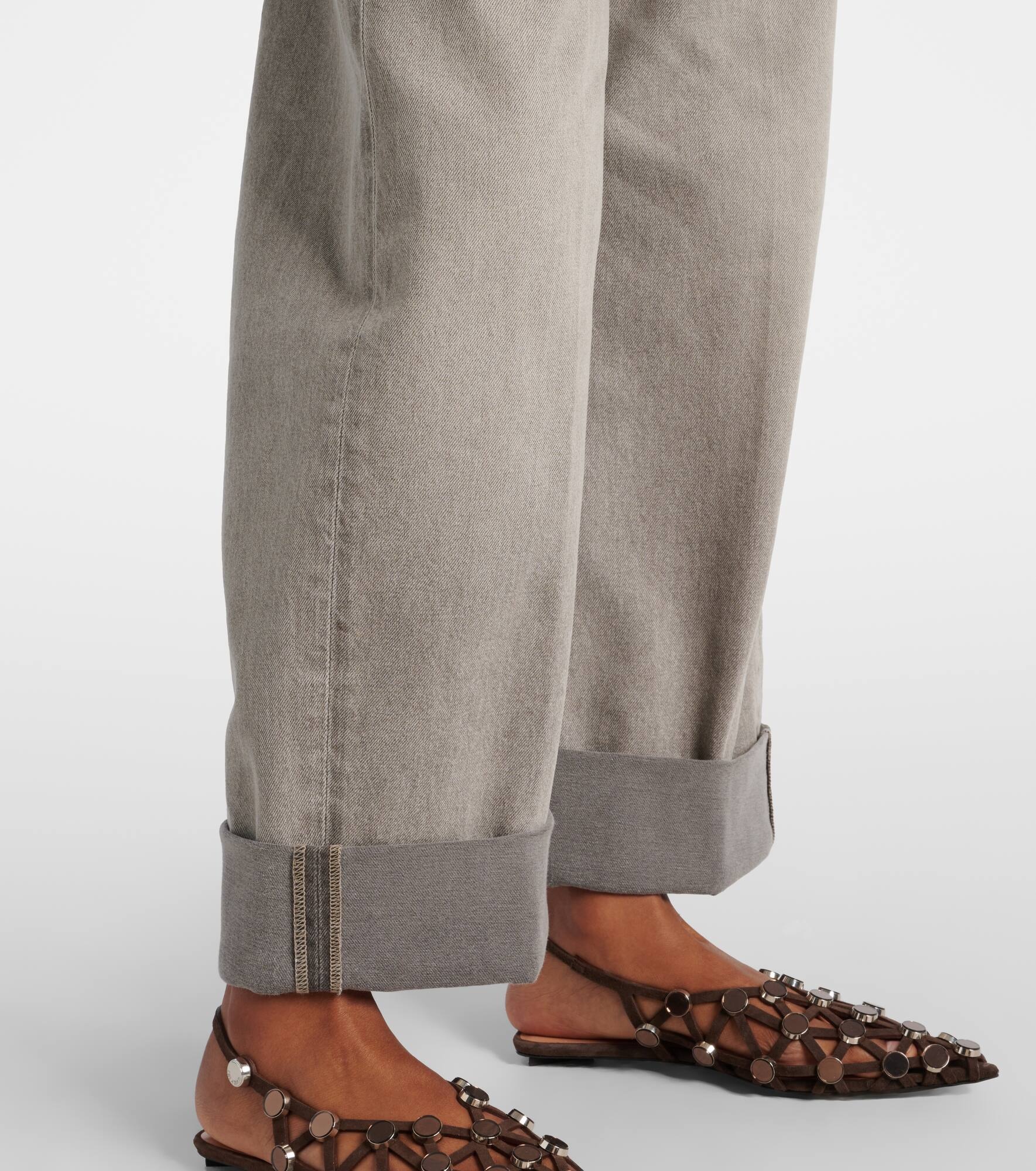 Ayla barrel-leg jeans - 4