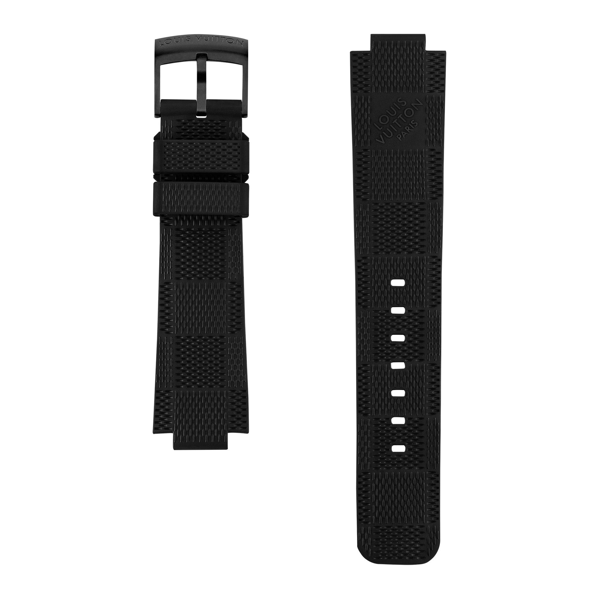 Tambour Damier Rubber Strap - 1