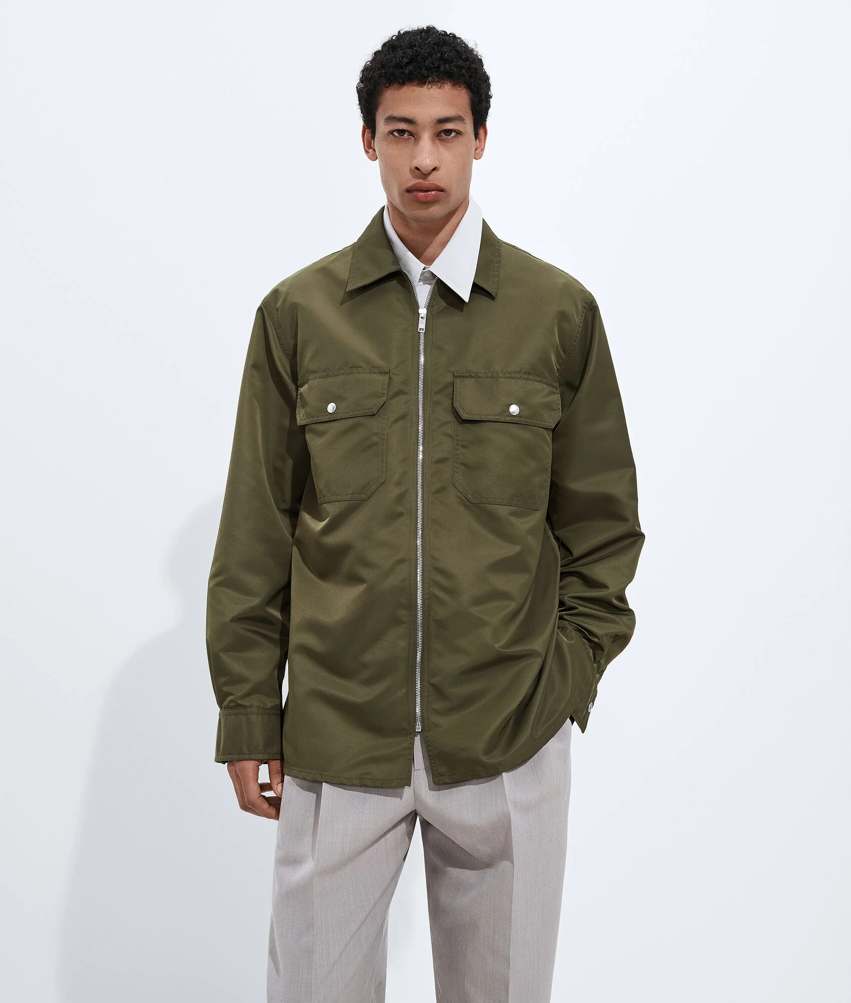 Nylon Overshirt - 1