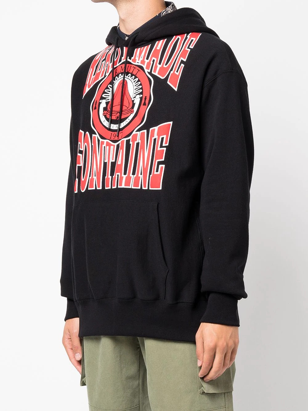 logo-print pullover hoodie - 2