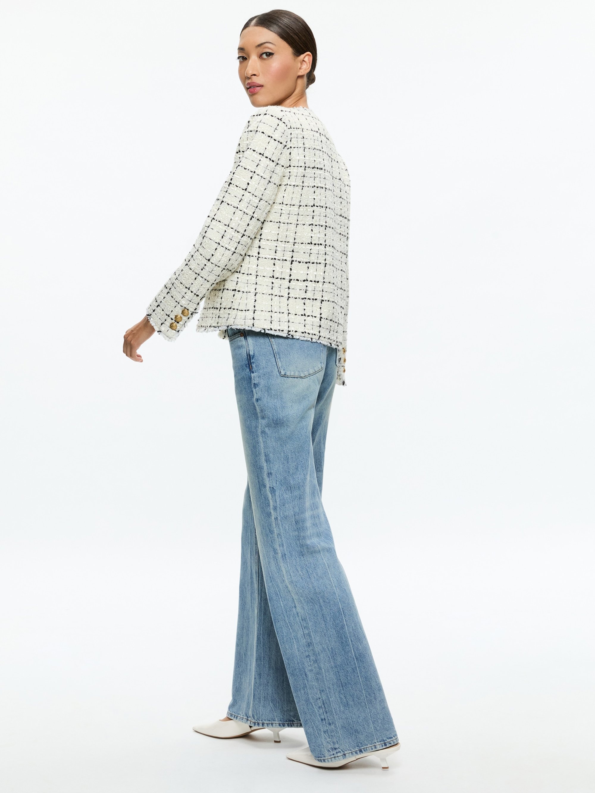 DUMONT TWEED BOXY JACKET - 3