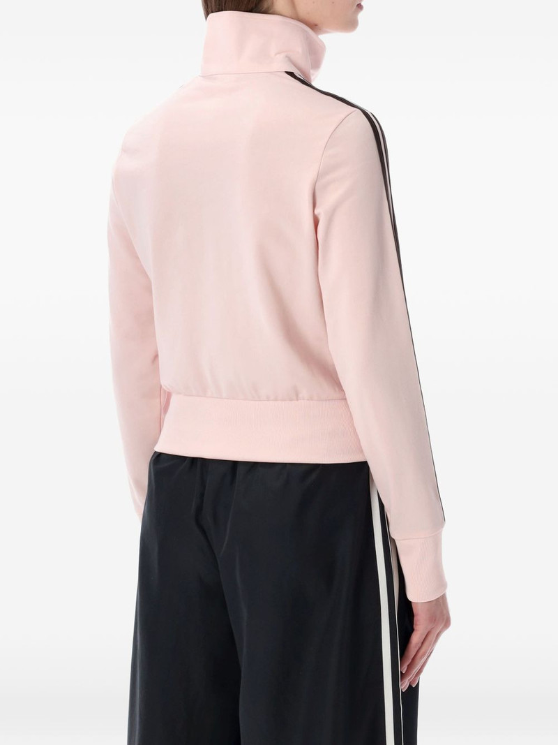 adidas stripe zip sweatshirt outlook