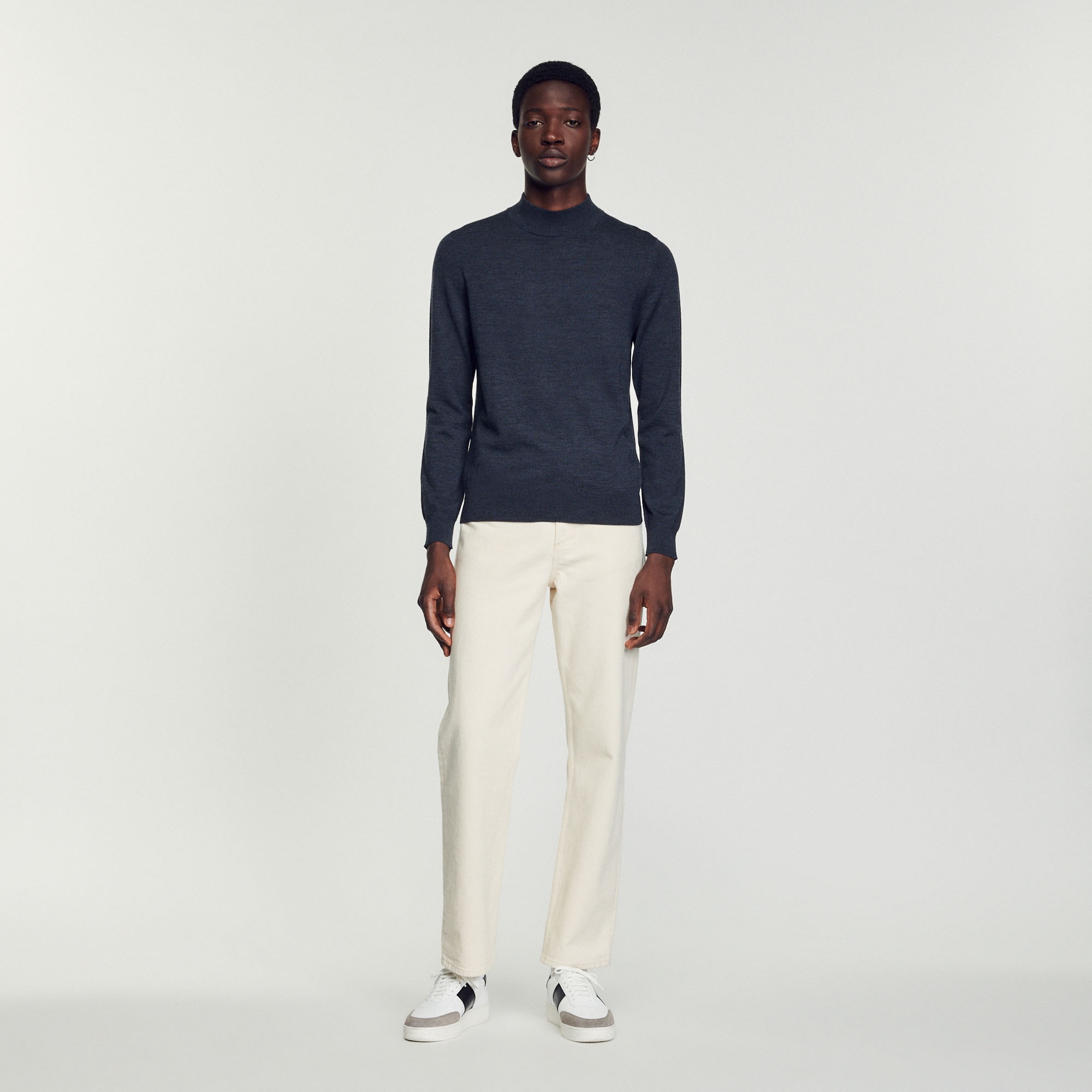Funnel neck sweater - 3