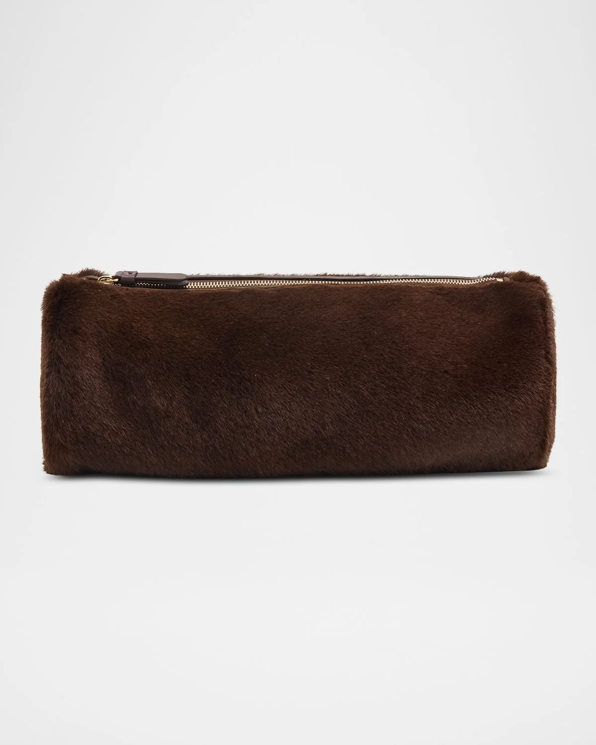 Silo Large Shearling Clutch Bag - 1