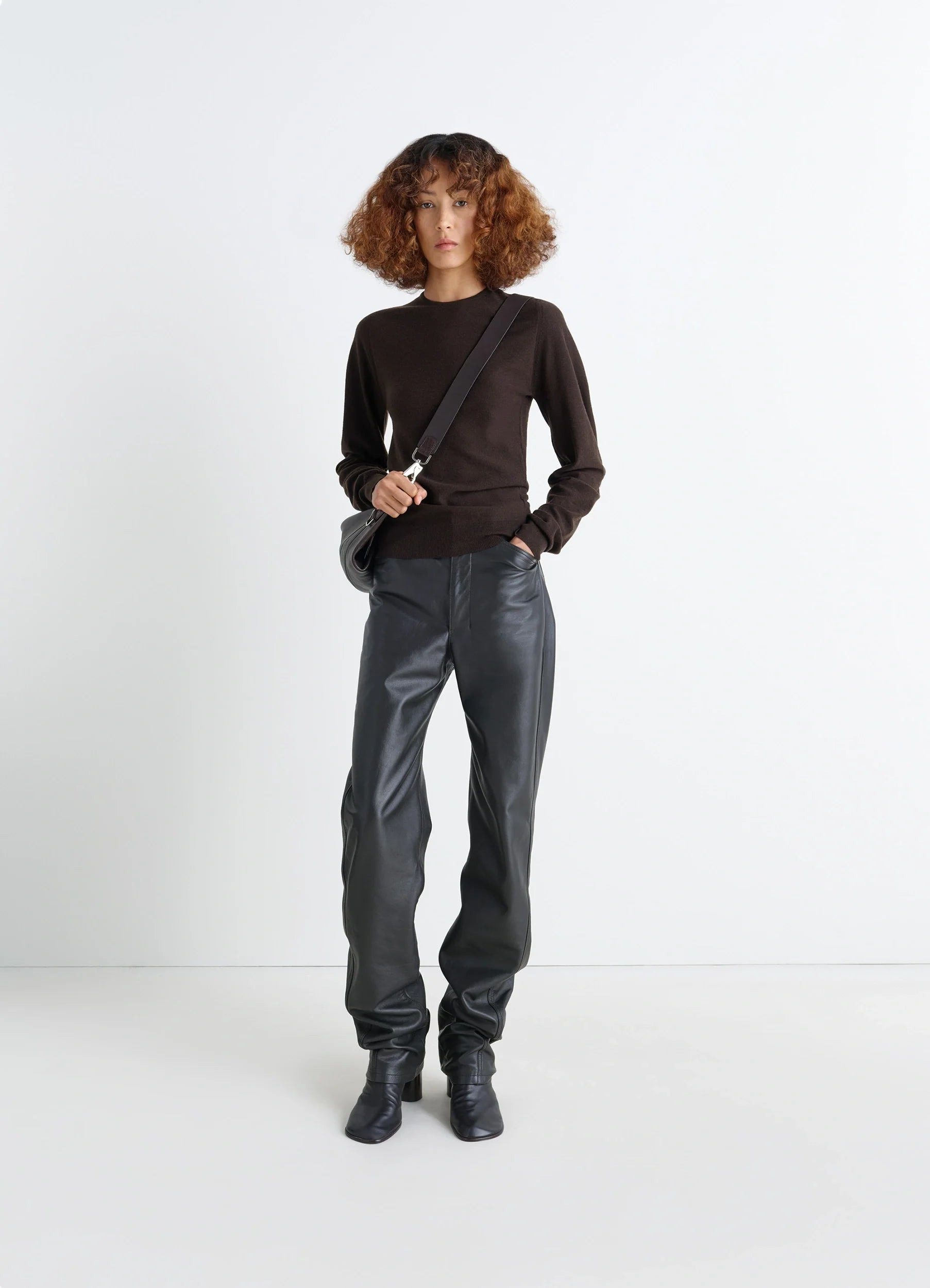 CREW NECK SWEATER - 3