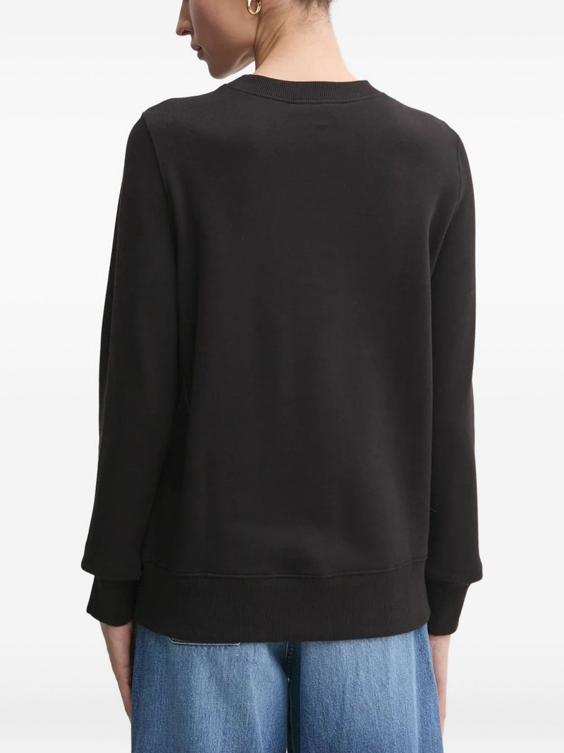 VERSACE JEANS COUTURE logo-embroidered sweatshirt outlook