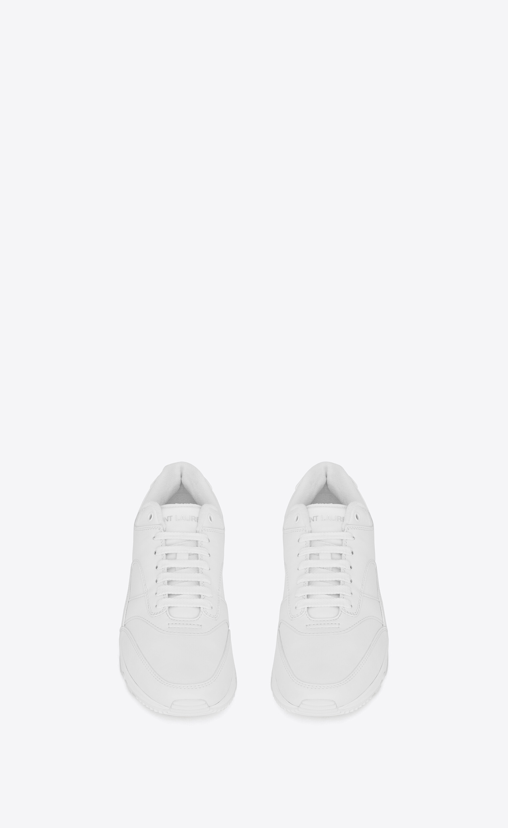 bump sneakers in smooth leather - 2