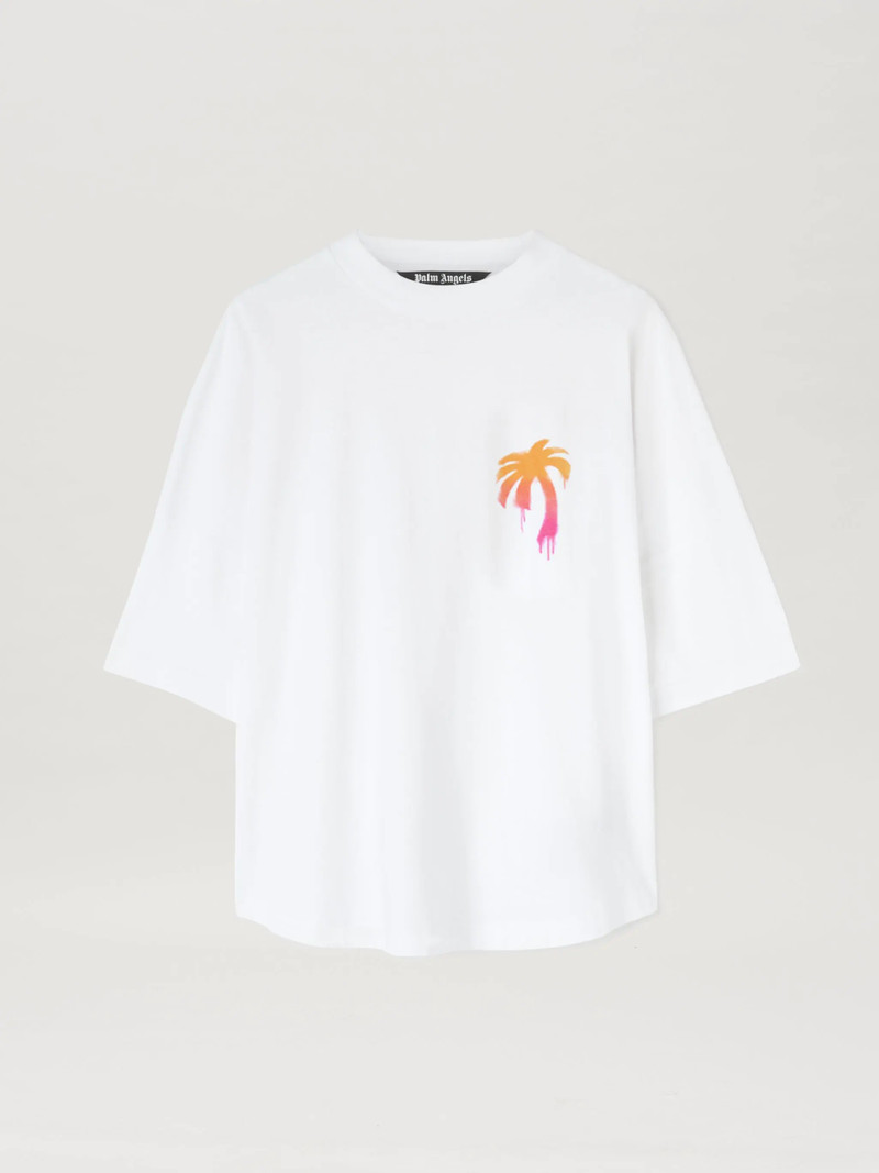 SPRAYED PALM LOGO OVER TEE - 1