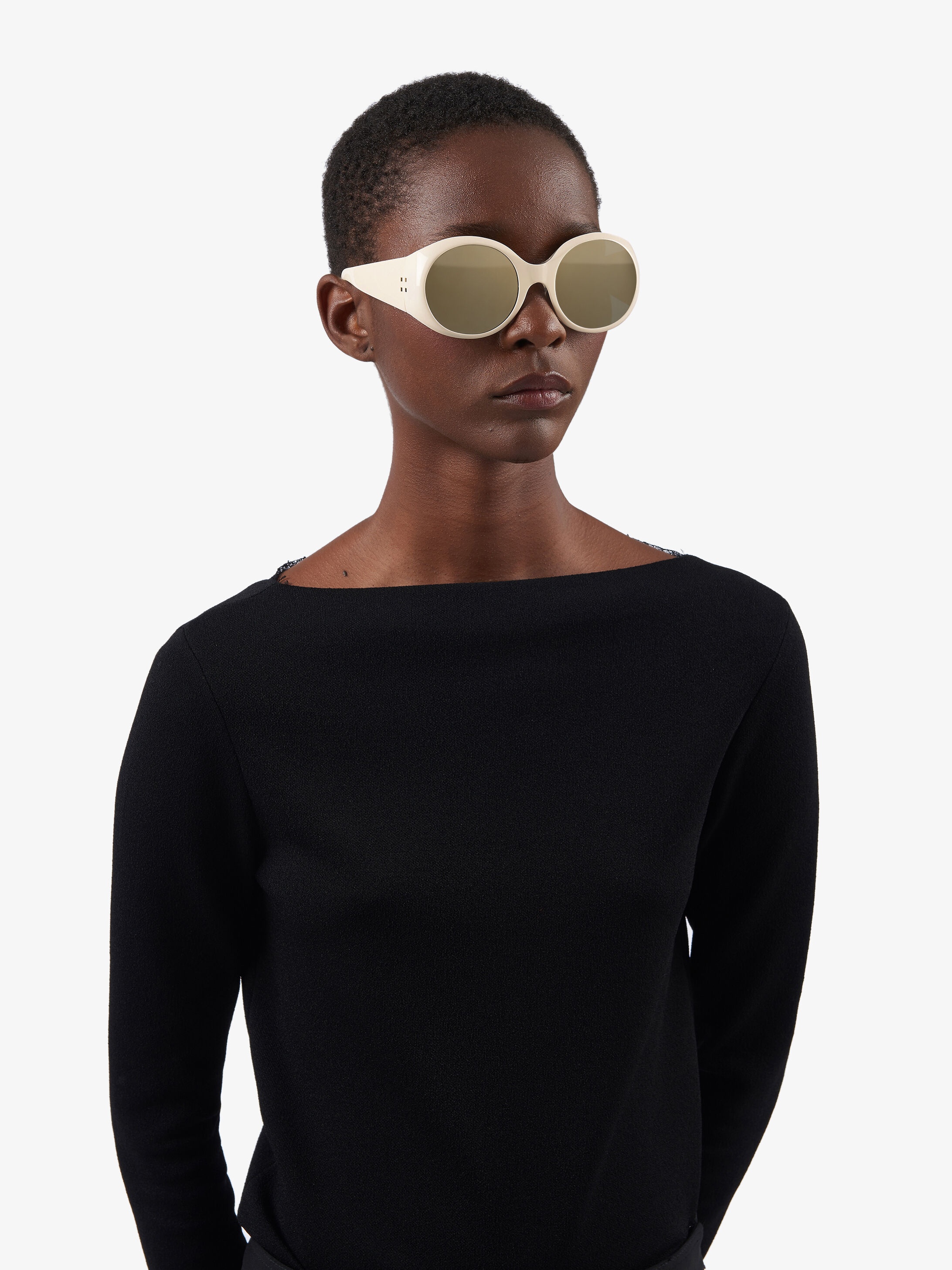 Round sunglasses in acetate - 2